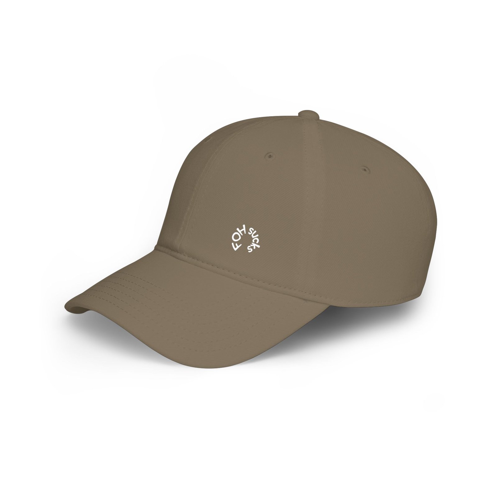 FOH Baseball Cap — Minimal 'choose FOH sucks Embroidered Dad Hat - Image 7