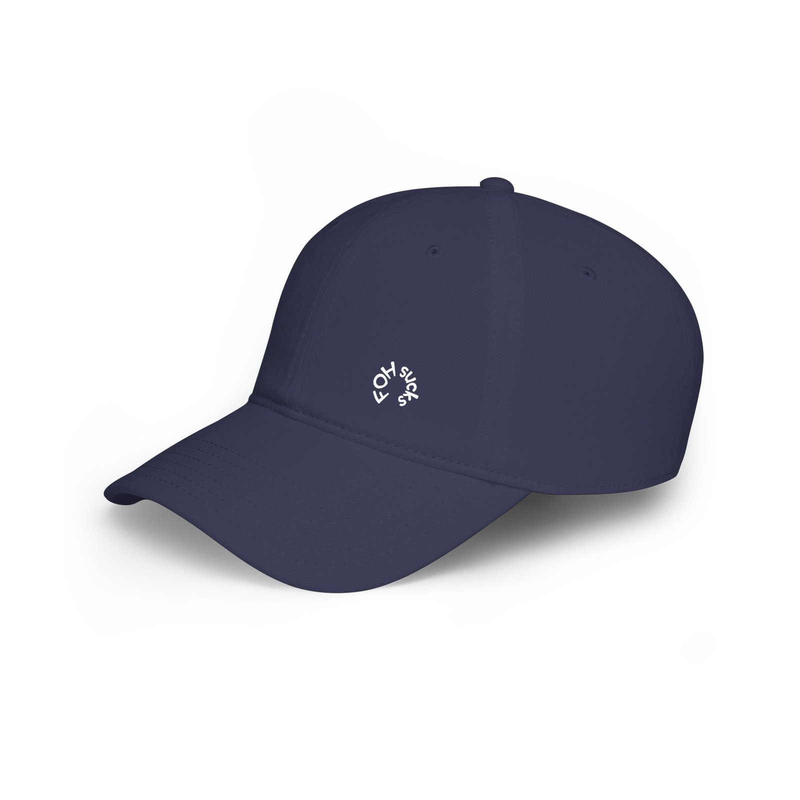 FOH Baseball Cap — Minimal 'choose FOH sucks Embroidered Dad Hat - Image 15