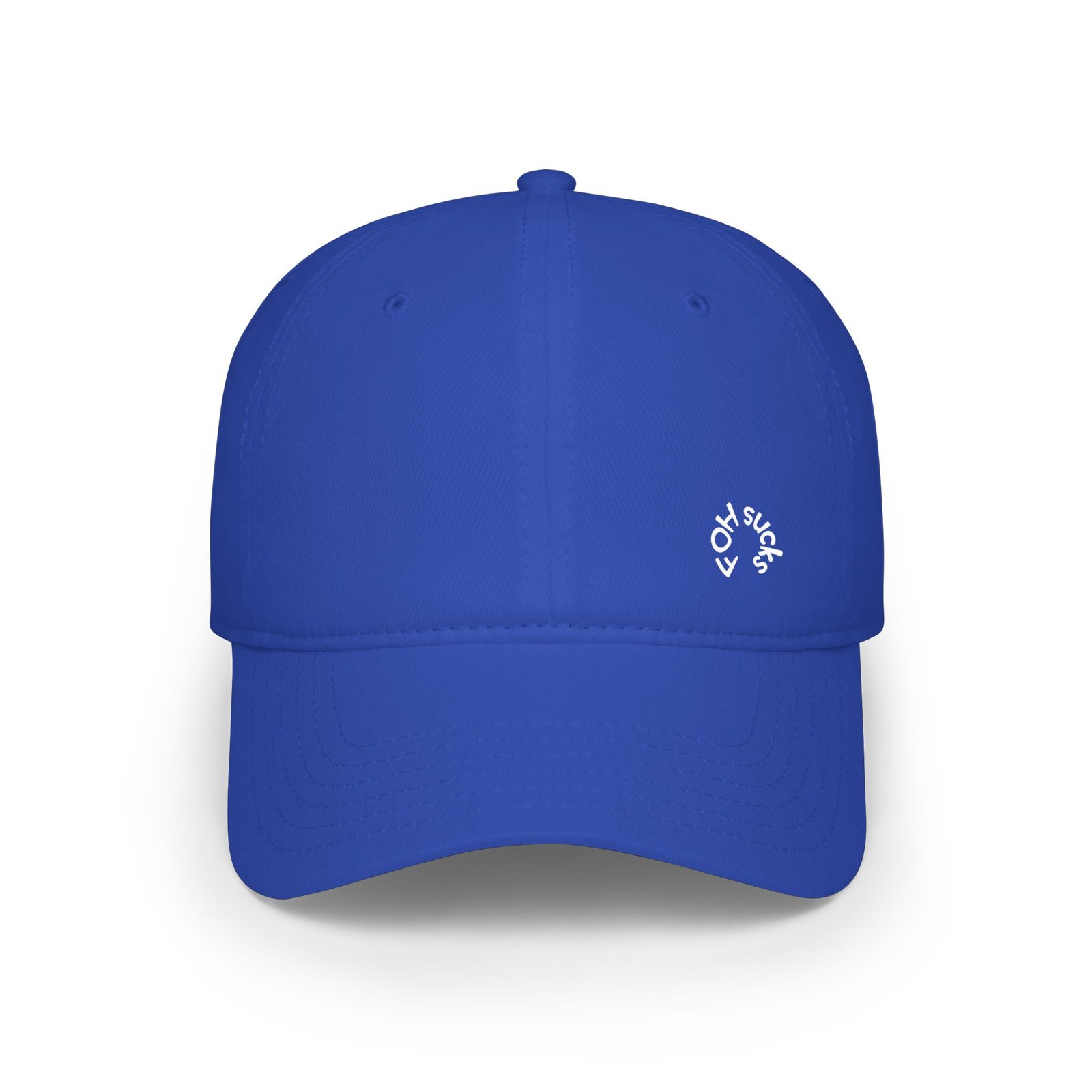 FOH Baseball Cap — Minimal 'choose FOH sucks Embroidered Dad Hat - Image 9
