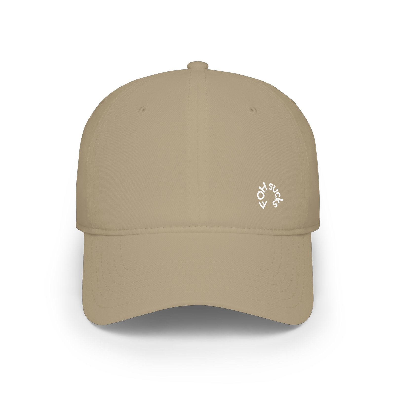 FOH Baseball Cap — Minimal 'choose FOH sucks Embroidered Dad Hat - Image 5