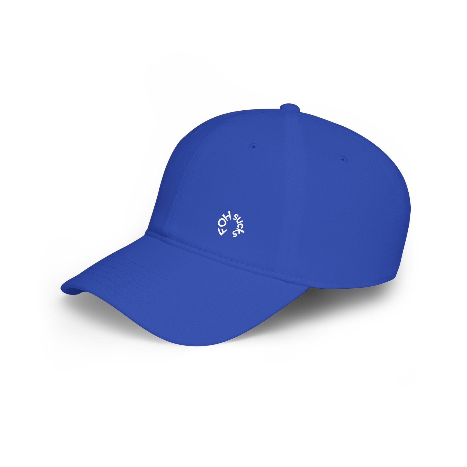FOH Baseball Cap — Minimal 'choose FOH sucks Embroidered Dad Hat - Image 11
