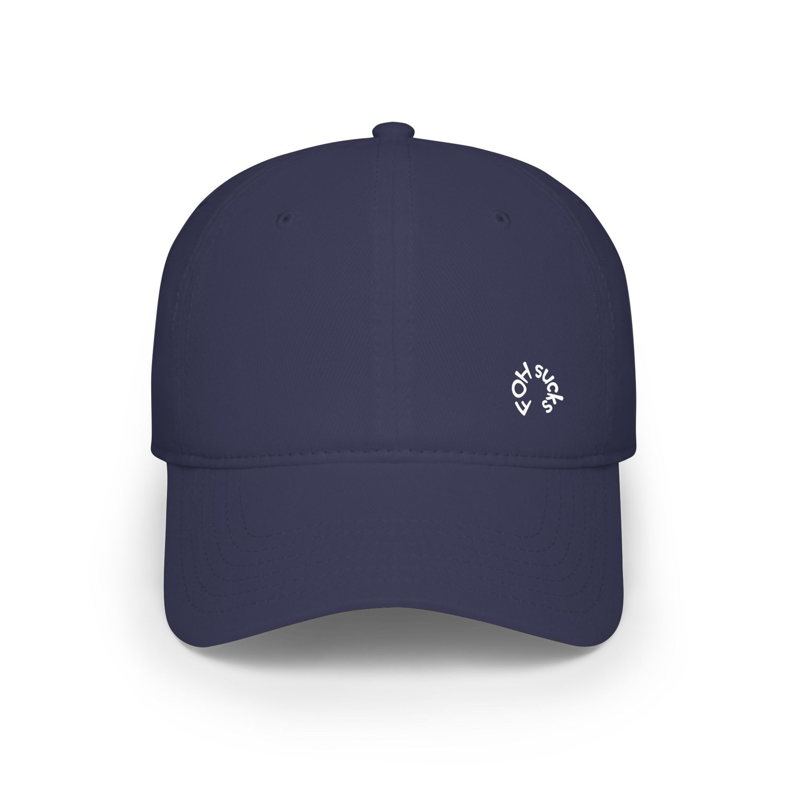 FOH Baseball Cap — Minimal 'choose FOH sucks Embroidered Dad Hat - Image 13
