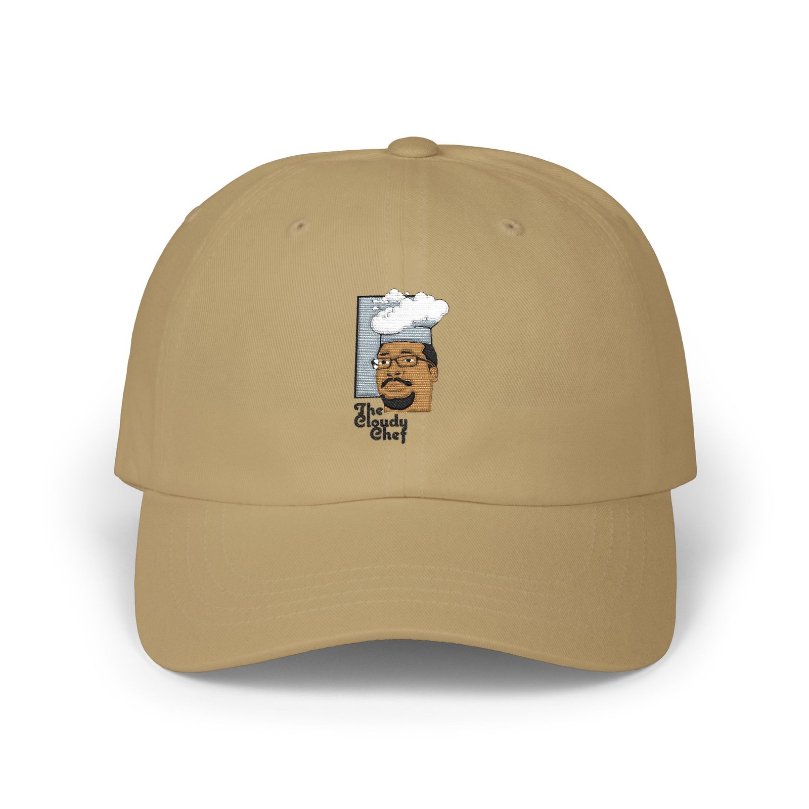 Classic Dad Cap – 'The Cloudy Chef' Embroidered Chef Hat - Image 9
