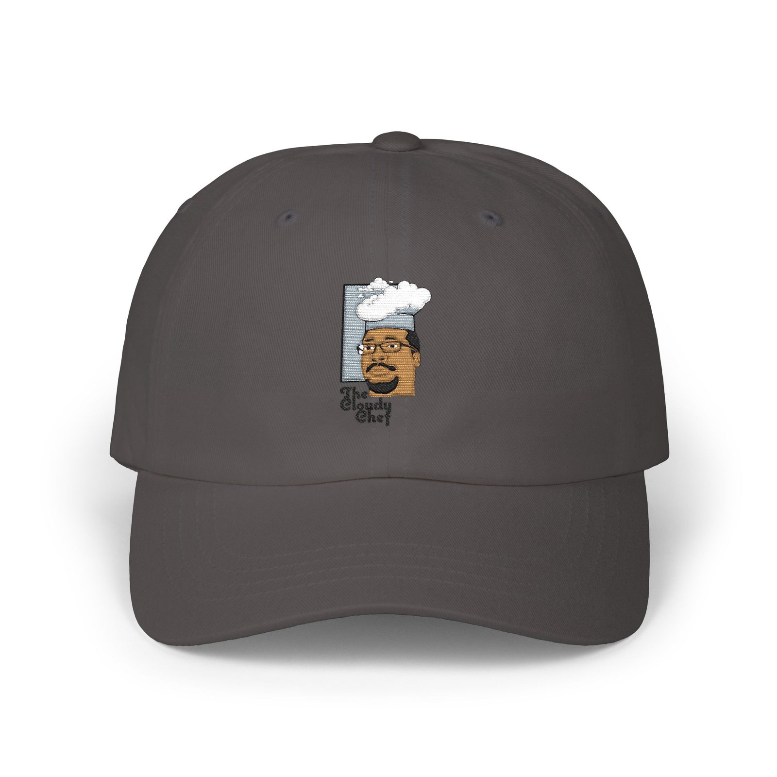 Classic Dad Cap – 'The Cloudy Chef' Embroidered Chef Hat - Image 21