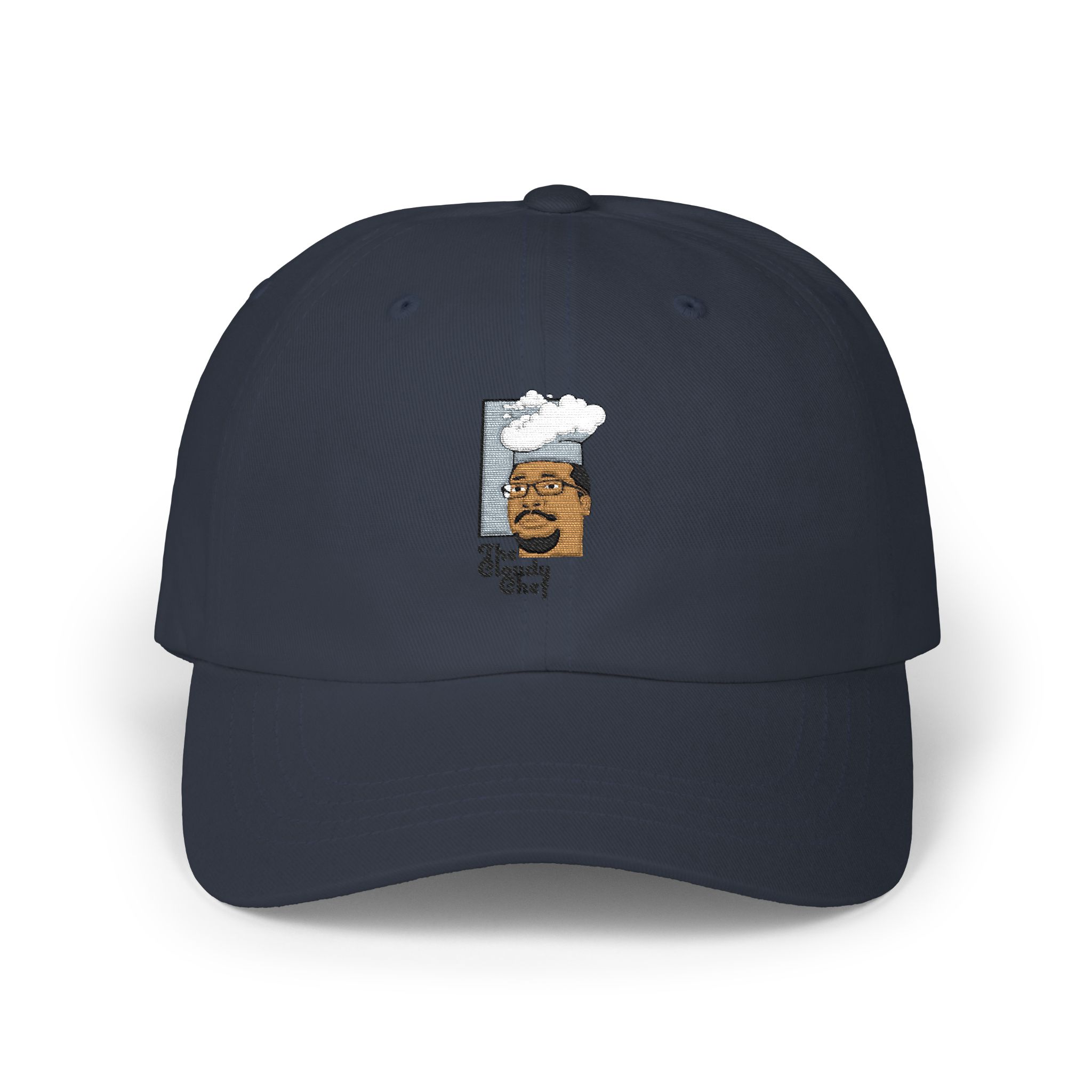Classic Dad Cap – ‘The Cloudy Chef’ Embroidered Chef Hat