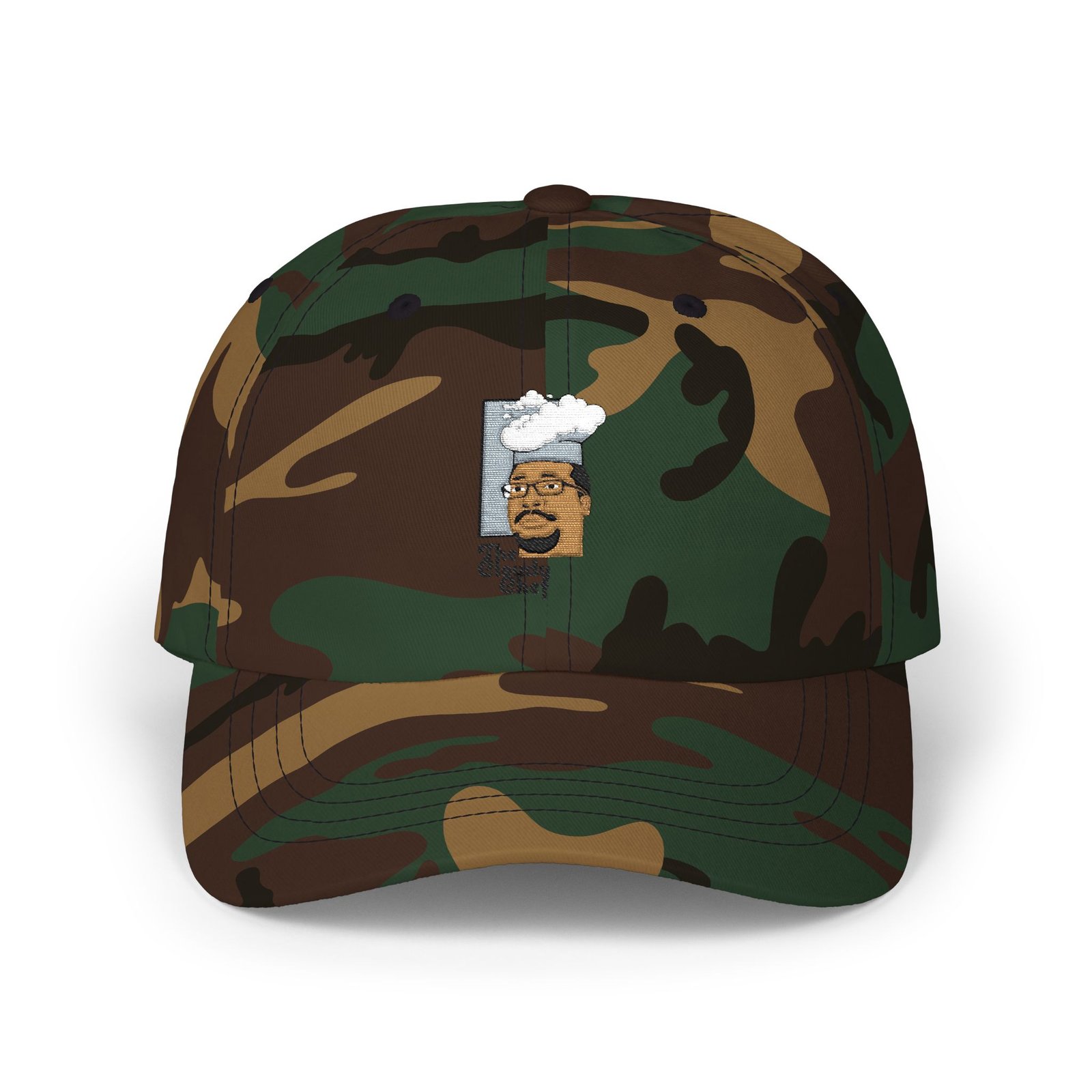 Classic Dad Cap – 'The Cloudy Chef' Embroidered Chef Hat - Image 13