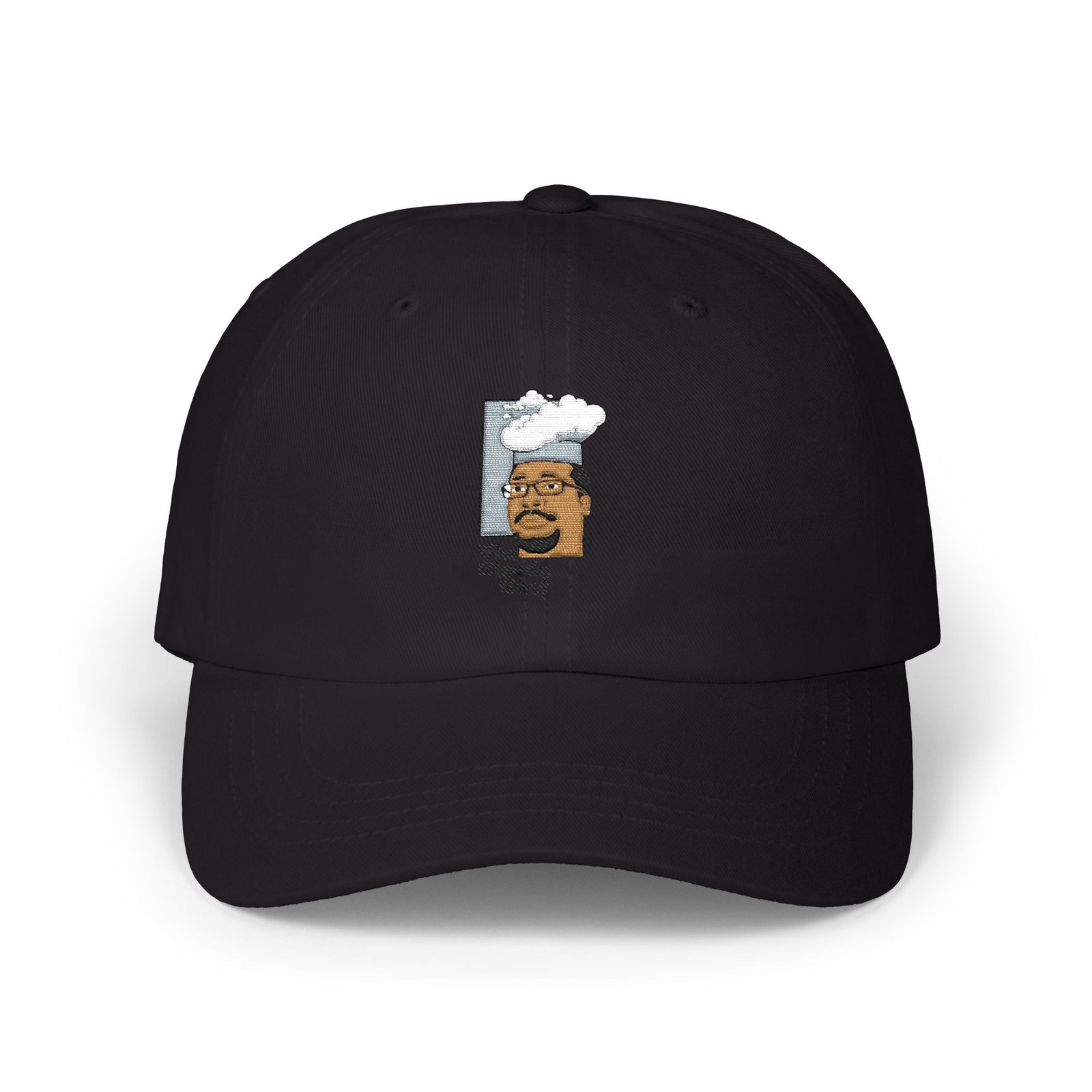 Classic Dad Cap – 'The Cloudy Chef' Embroidered Chef Hat - Image 17